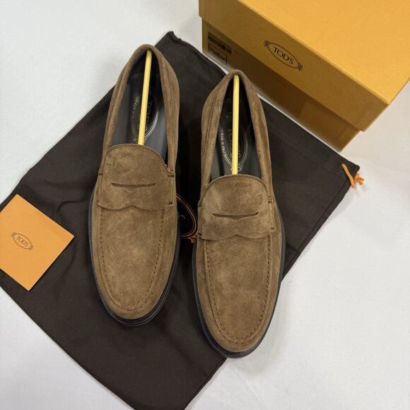 Tod’s MOCASSINO FORMAL SUEDE Loafer Size 7.5UK/9US New Receipt & Box MSRP $595 main image 8
